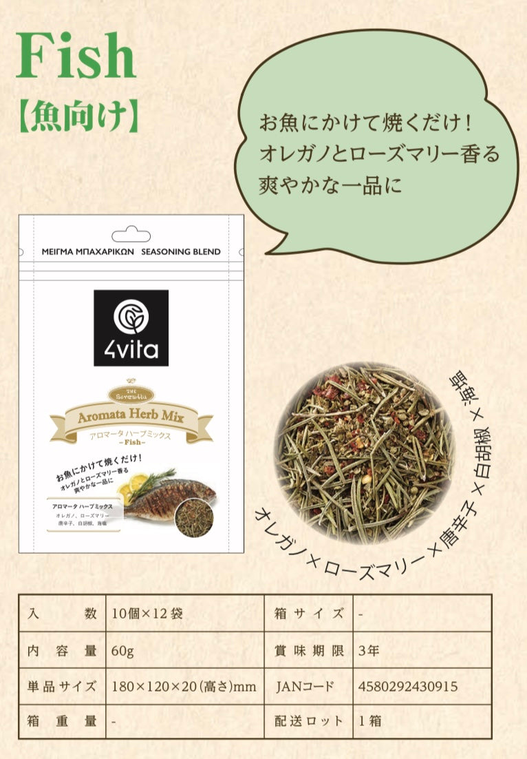 Aromata Herb Mix for Fish